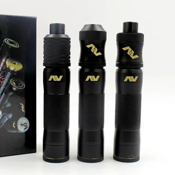 

Black e-cigarette Mechanical Mod kit 18650 Battery 510 thread brass Material with 3 models Atomizer vape pen Mechanical Mod