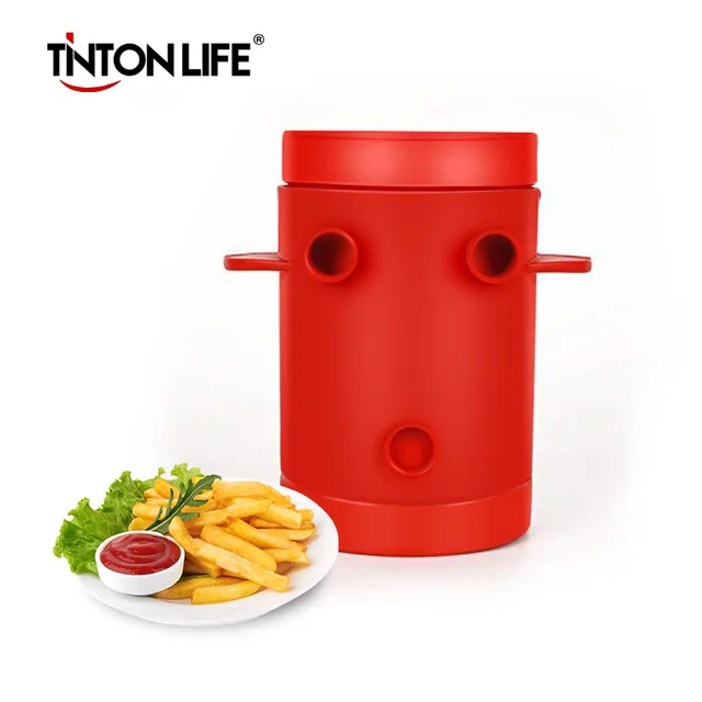 Copper Fries Potatoes Maker slicers French Fries Maker Jiffy Fries Cutter Machine & Microwave