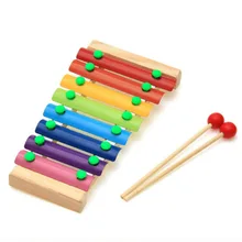 baby toy piano baby hand knock Percussion 8 Note small Musical Instruments good gift fo rkids