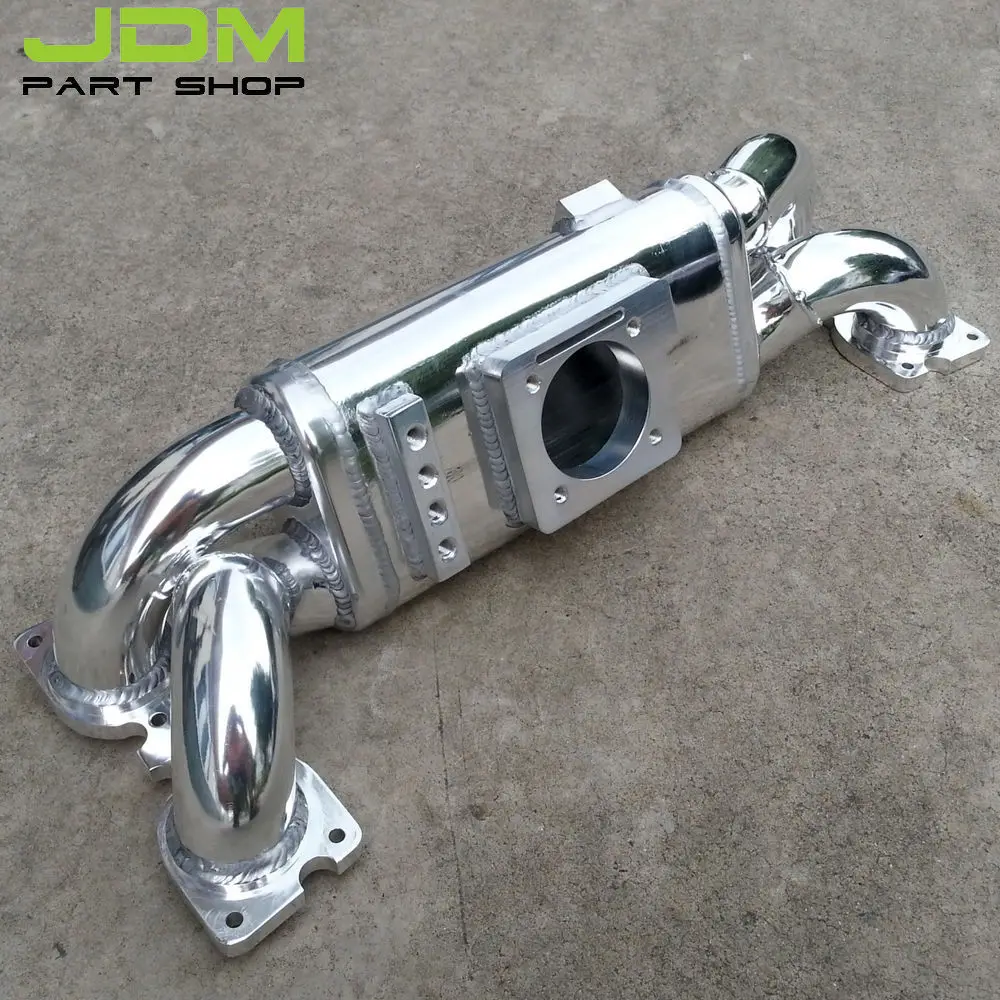 For Subaru Impreza WRX STI EJ20 EJ25 GDB GDA Chrome Intake Manifold 4u