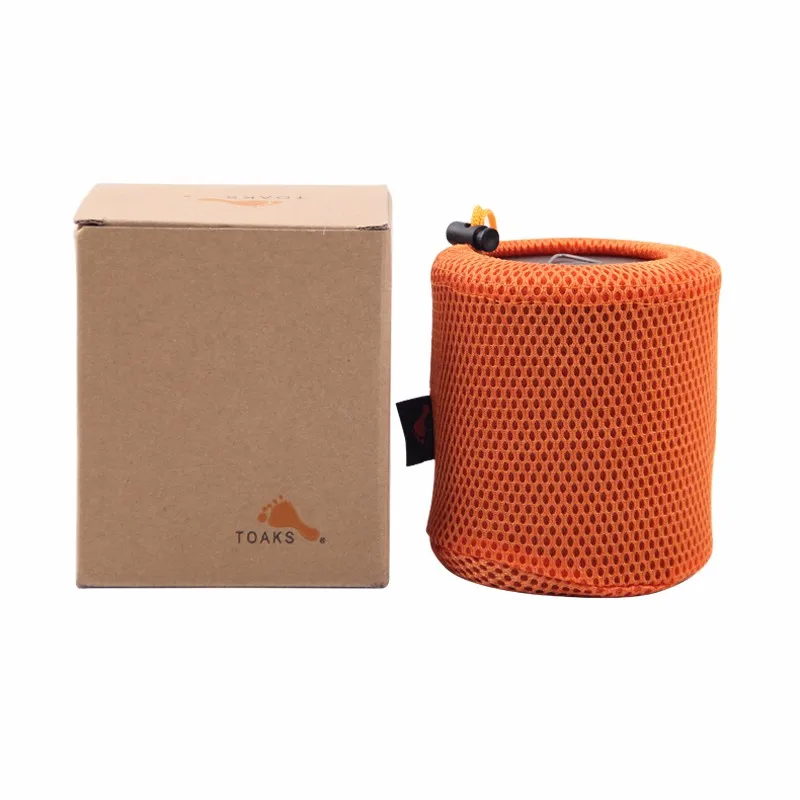 TOAKS ultraligero 750 ml de titanio olla portátil de agua taza de Camping al aire libre de cocina Picnic olla-750 POT-750-NH POT-750-BH