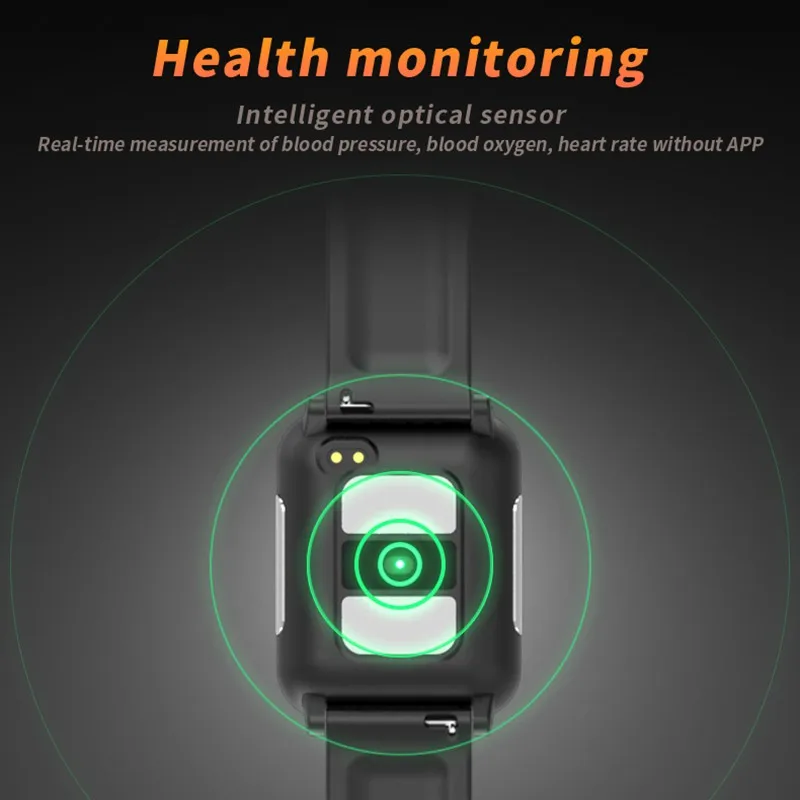 GMOVE E33 Smart Fitness Watch ECG HR Blood Pressure Sleep tracker Smart Band Bracelet for man Waterproof Bluetooth PK mi band 4