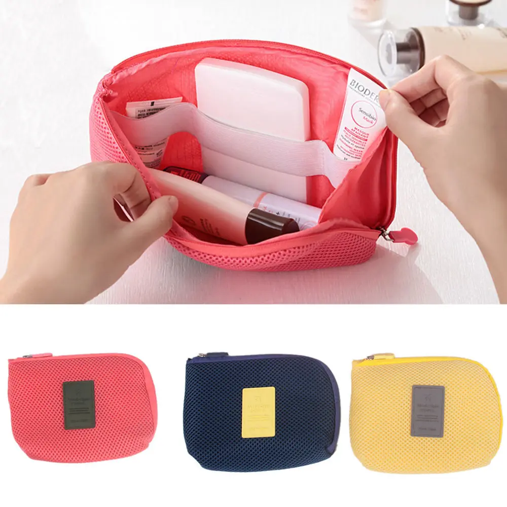 

Pratical Handbag Phone USB Cable Earphone Storage Travel Bag Small and Large CN