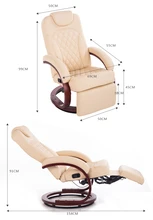 Massage hairdressing chair chaise longue Lazy chair Wooden chairs Nail makeup chair 