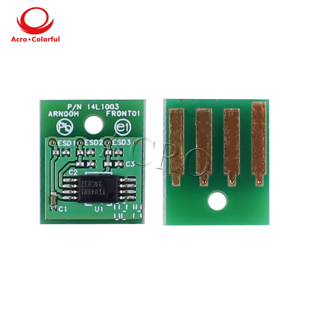 

25K 52D1H00 521H Toner chip for Lexmark MS710 MS810 MS811 MS812 North America laser printer toner cartridge refill