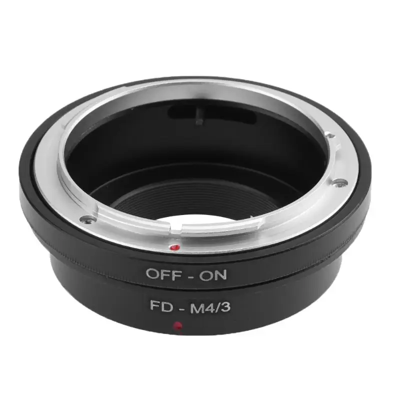 High Precision Full Manual Camera Lens Adapter Ring FD M4/3 for Canon Panasonic G1 GF1 GF2/EPL1