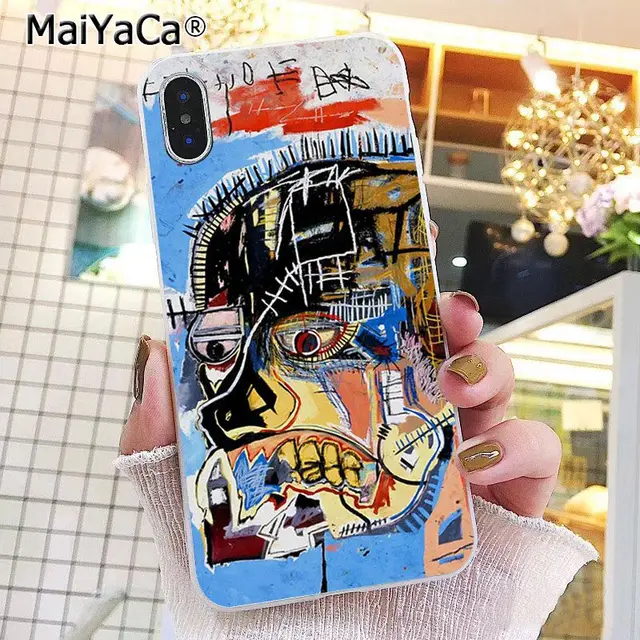MaiYaCa Jean Michel Basquiat Art Graffiti TPU Soft Silicone Phone Case