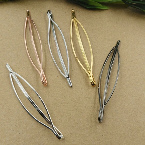 

Antique Bronze/Gold/Silver/Black Vintage Barrettes Hair Bobby Hairpins ,DIY Hairgrips Jewelry Finding Accessories 30pcs