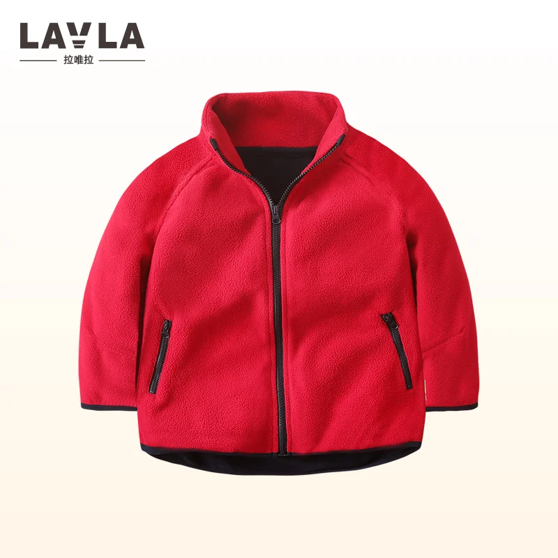 Lavla 2017 Brand New Autumn Winter Baby Coat Boys Girls Fleece Jacket
