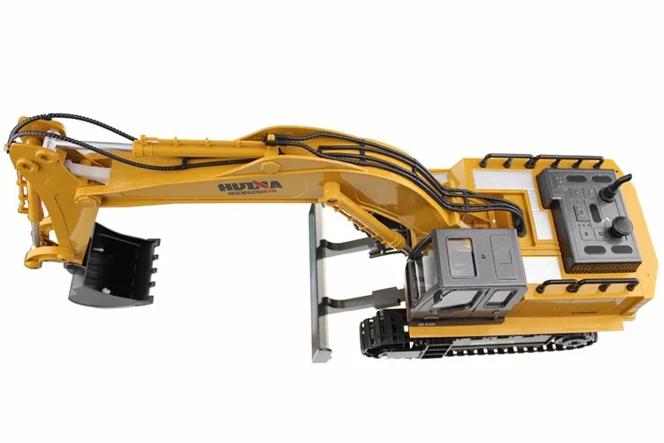 Huina 510 RC экскаватор Автомобиль 2 4G 11CH металлический пульт дистанционного