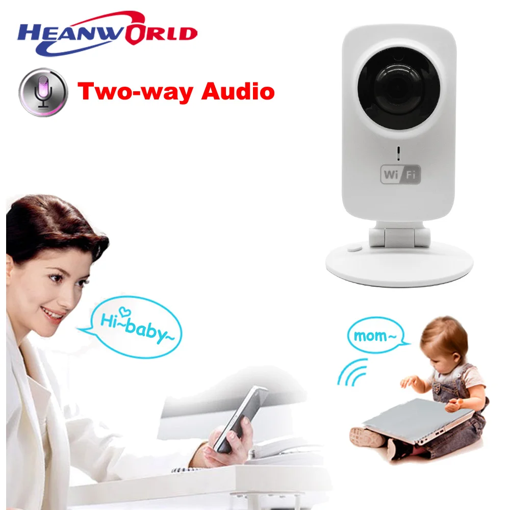Heanworld мини ip камера Wi Fi 720P сетевая Аудио CCTV безопасности Детский Монитор домашняя