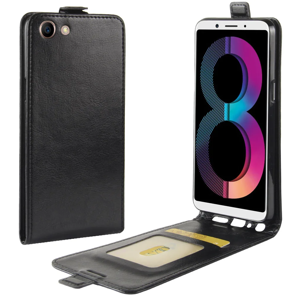 Чехол для телефона OPPO AX7 A71 A83 откидная Обложка на заднюю панель из искусственной