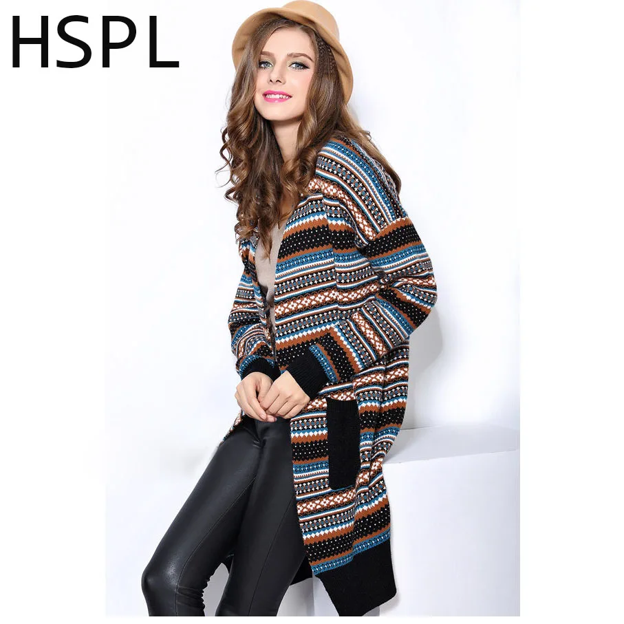 Hspl Sweater Women Female Open Stitch For Autumn 2017 Hot Sale Fashion