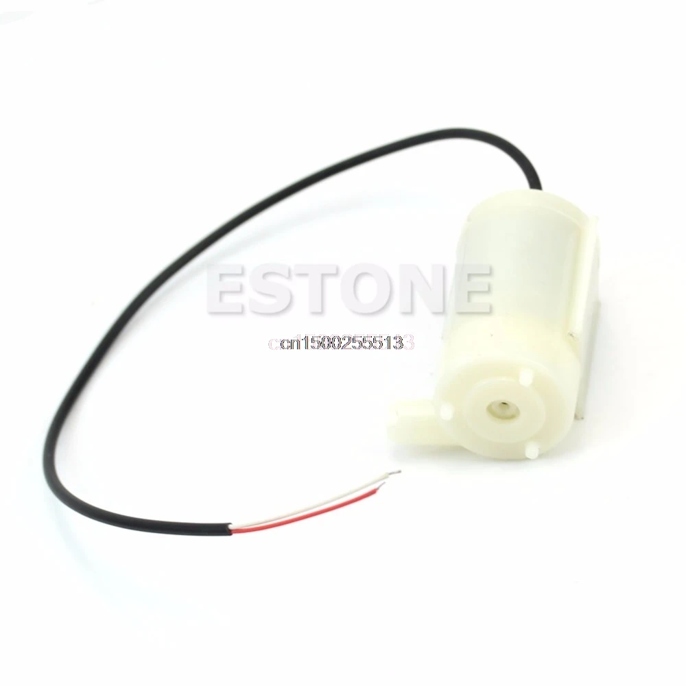 Новый мини микро погружной мотор насос водяные насосы DC 3 6V 120L/H Low|water pumps|submersible motor