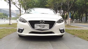 

eOsuns led drl daytime running light with yellow moving turn signal and wireless control for mazda 3 axela 2013-16