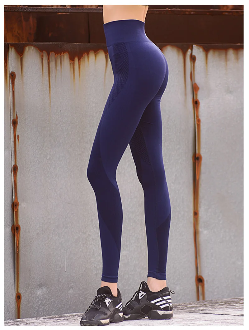 Pantalones Deportivos Mallas Mujer, штаны для йоги, эластичные Леггинсы для йоги с высокой талией, женские спортивные Леггинсы, обтягивающие