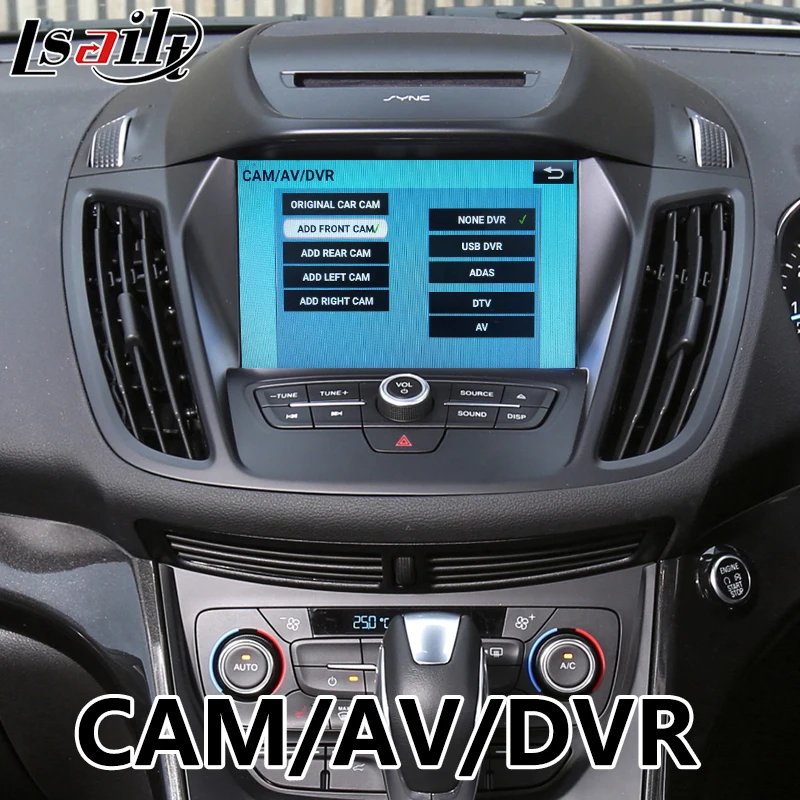 Мультимедийный видеоинтерфейс Lsailt Android для Ford escaster 2016 2020 модель Sync3 встроенный Wi Fi