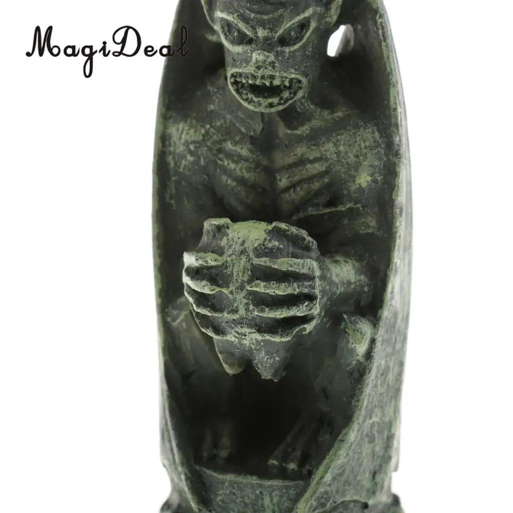 MagiDeal 1Pc Resin Devil Monster Demon Model Indwipe Scene Layout for Diorama Landscape Layout Home Office Room Decor Toy