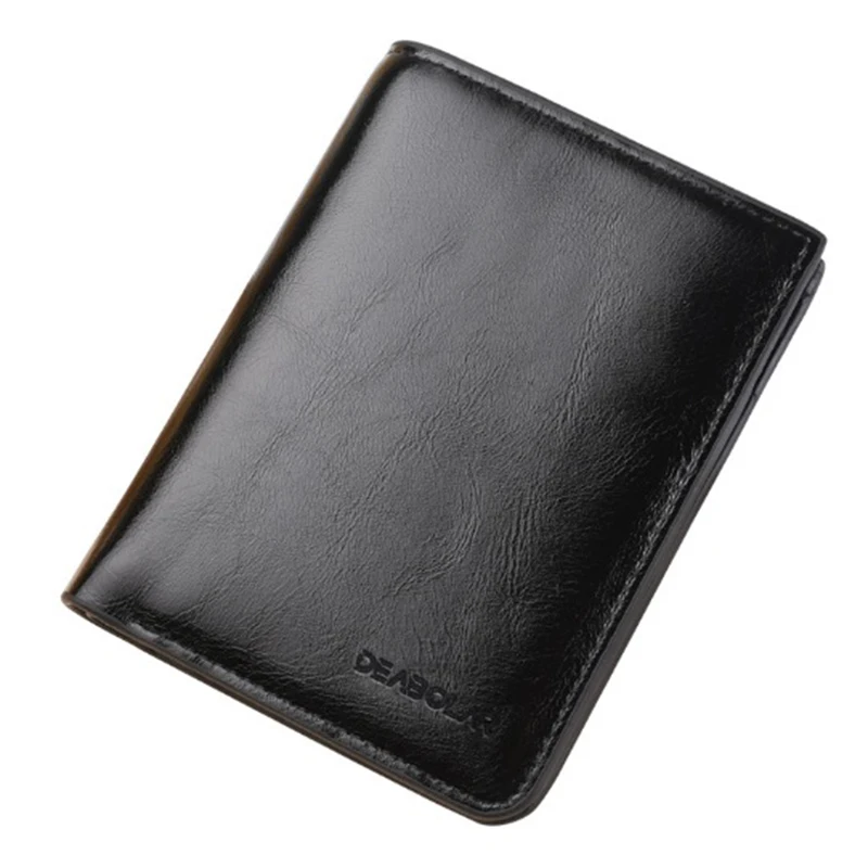 

2018 Classic Style Wallet PU Leather Men Wallets Short Male Purse Card Holder Wallet Man Fashion Purses High Quality Coin Pocket