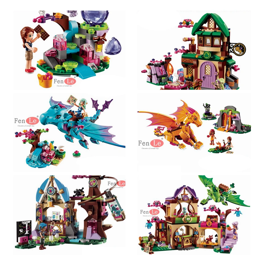 Bela Elves 10549 строительные блоки для конструктора &quotThe Dragon корпус дракона&quot сделай