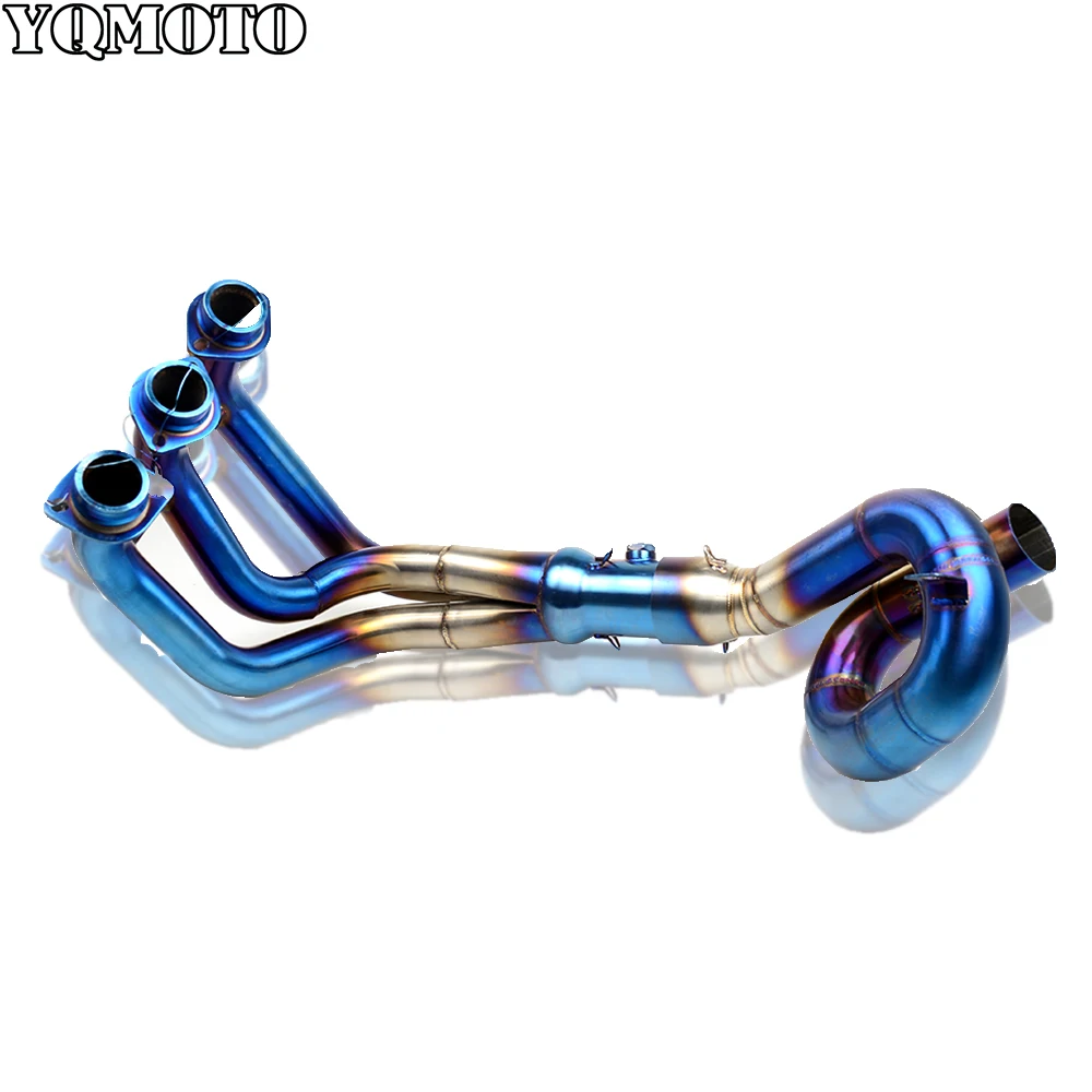 

For Yamaha MT-09 Stainless Steel Mid Pipe Motorcycle Exhaust System Connecting Converter Slip On