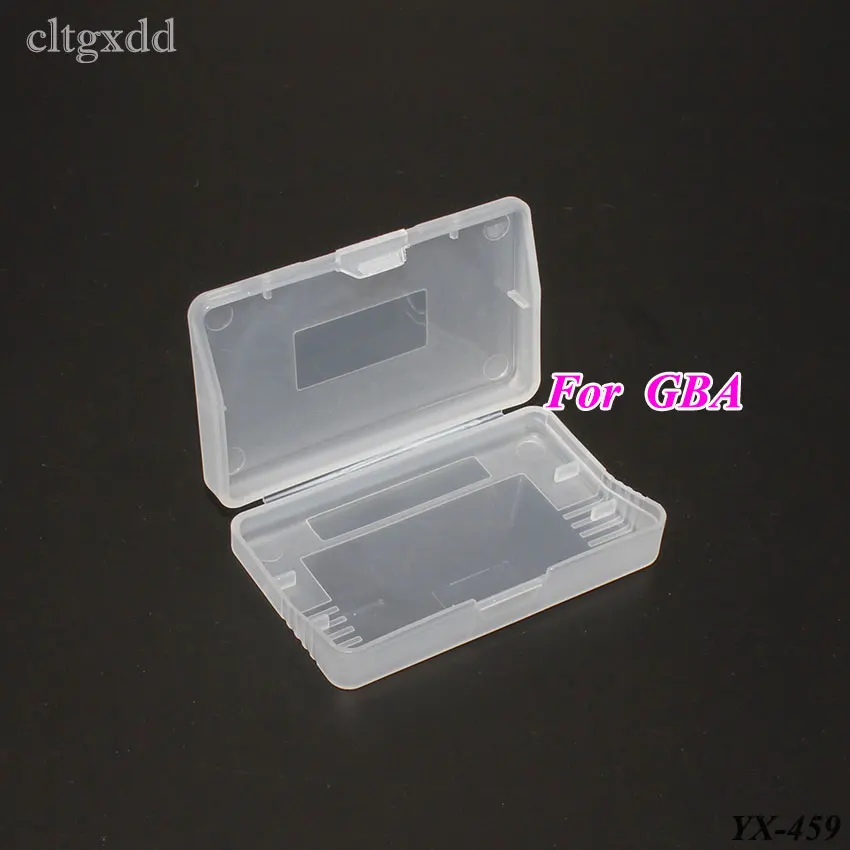 

cltgxdd 200PCS Transparent Game Cards Storage Box Cartridge Cases For Gameboy Advance For GBA Protector Holder Cover Shell