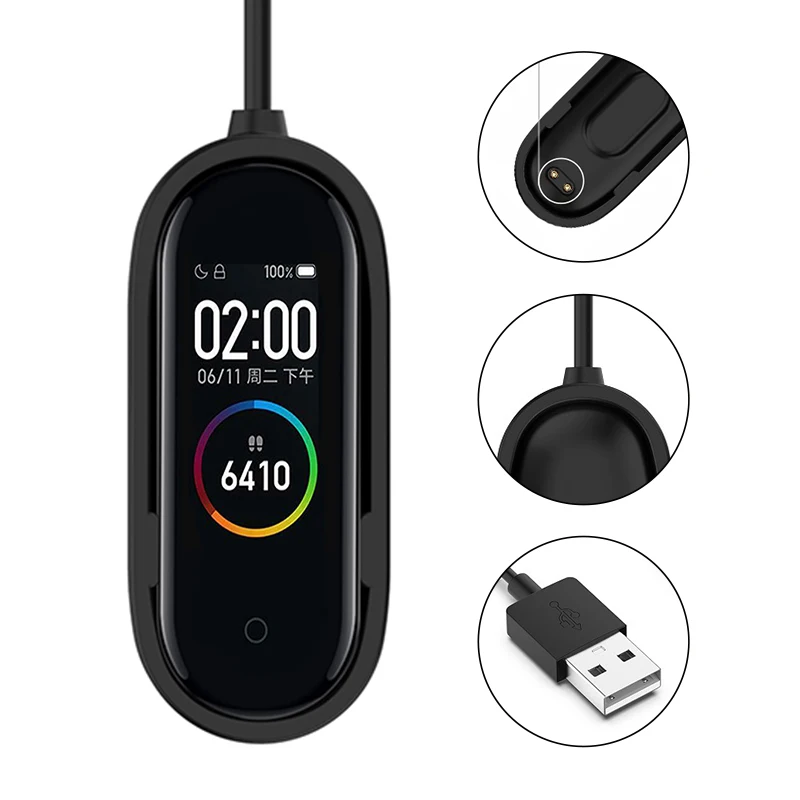 Быстрое зарядное устройство USB для Xiaomi mi Band 4 кабель для зарядки браслета для Xiaomi mi Band 3 2 Xio mi Band2 Band3 Band4 аксессуары для часов