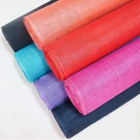 Top Quality 91cm/35.9" Large Width Imported Sinamay Fabric for Race Derby Fascinator Millinery Hat Making Sewing Craft 14 Colors - Image 2