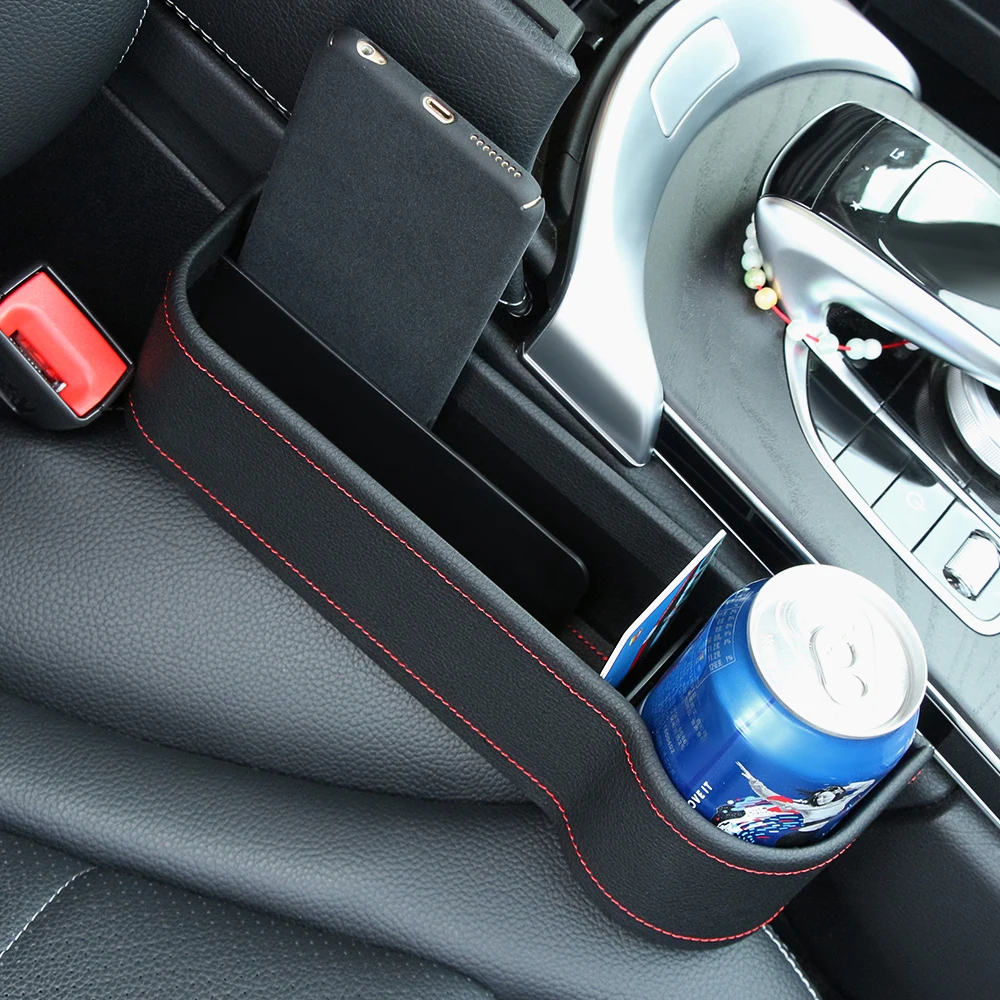 

Car Leather Seat Crevice Storage Box Cup Holder For Opel Astra H G J Insignia Mokka Zafira Corsa Vectra C D Antara