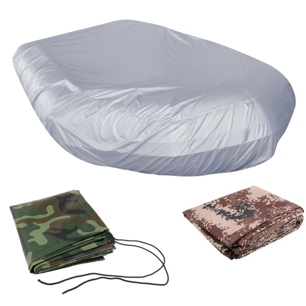 Durable Waterproof UV Resistant Inflatable Boat/Dinghy/Tender Cover for Marine Fishing Inflatable Boat Dinghy Yatch Accessories