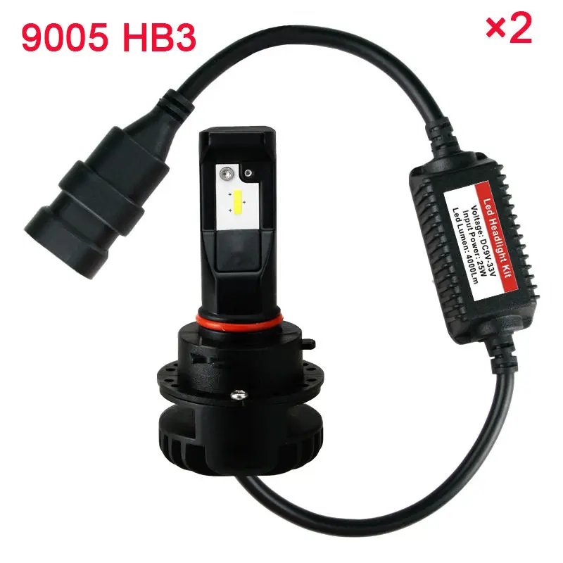 9005 Super Bright DSS V7 H1 H4 9003 H7 H8 H9 H11 H16 9005 9003 HB3 HB2 Led Headlight Bulb Fog 6000K 12V 24v Automobile Headlamp Front Bulb Fanless upgrconversion kit upgrade kit light Source