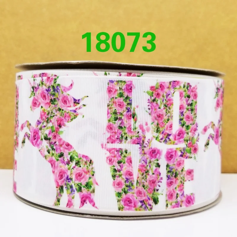 50 ярдов в размер мультфильм ленты напечатанные grosgrain ленты 18090