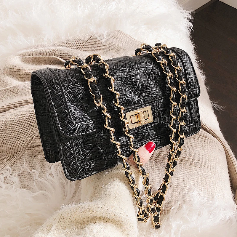 

Kesthton Famous Brand Chains Women Shoulder Bags Flap Single Shoulder Bags for Girls Quality Small Handbags
