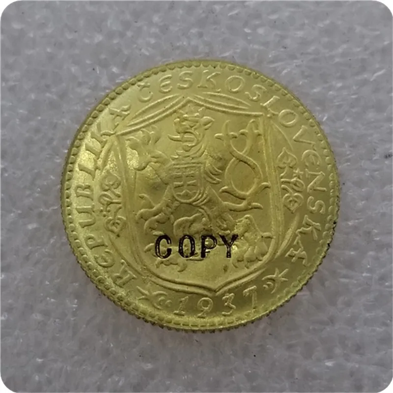 

1937,1938,1939 Ducat Czechoslovakia scare Coin COPY