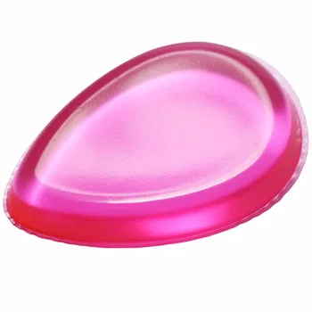 

Professional Transparent Silicone Powder Puff Women Powder Puff Beauty Tool Elastic Flawless Dry Moist Pad Puff Makeup Tool Soft