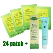 24 шт. худой живот патч+ 80 г худой живот гель набор живота Детокс клей Простыни корейский Hotsale потери продукта жира на животе