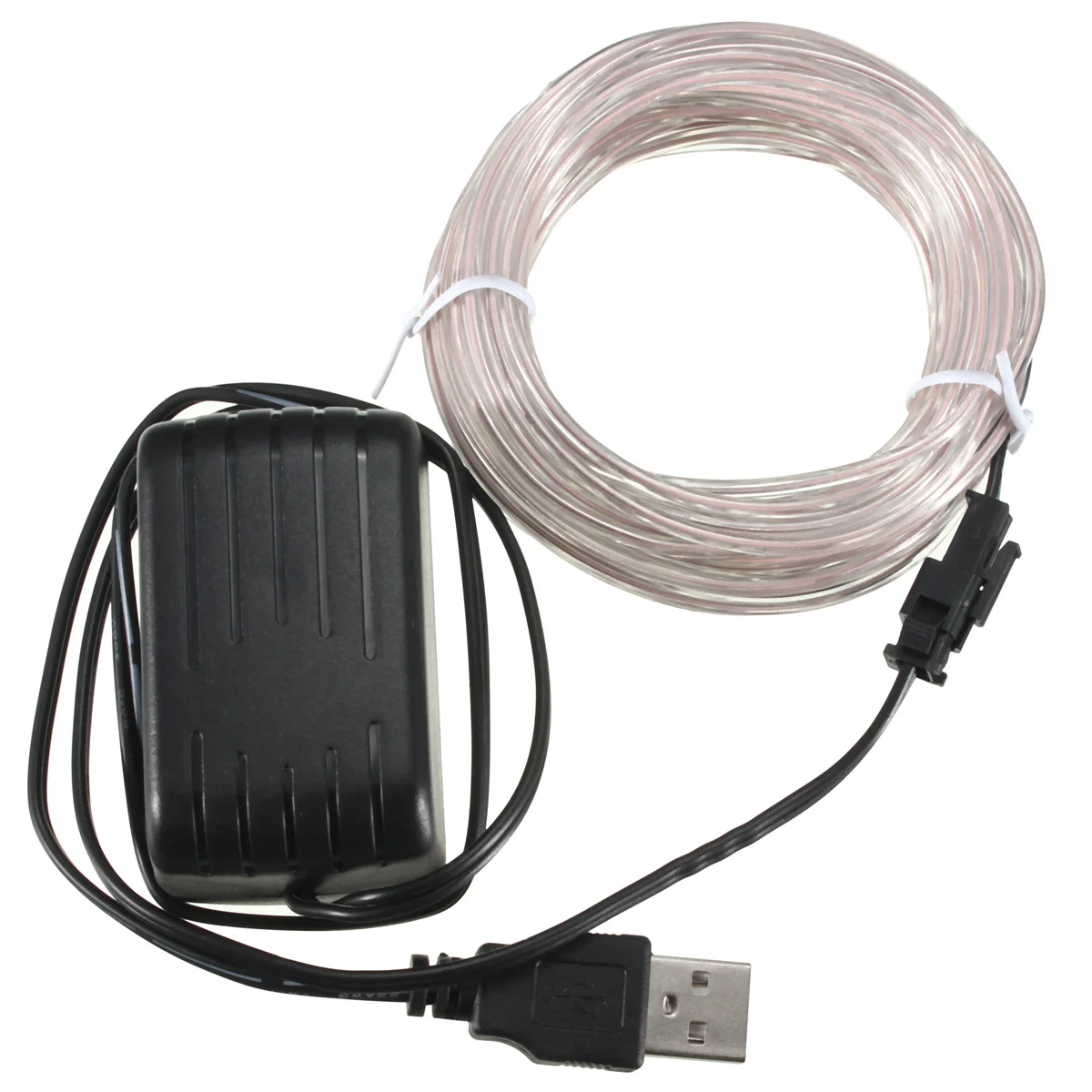 

Smuxi 5M 5V USB EL Wire Neon Light Dance Party Car Decor Light Neon LED lamp Flexible EL Wire Rope Tube Waterproof LED Strip