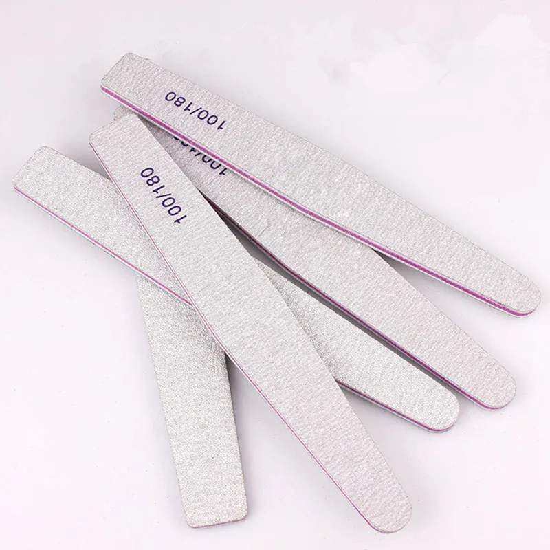 

1/2/4/5/6Pcs/Lot Nail File Sanding Buffer Block Pedicure Manicure Buffing Polish Beauty Tools Professional Nail Files Grey