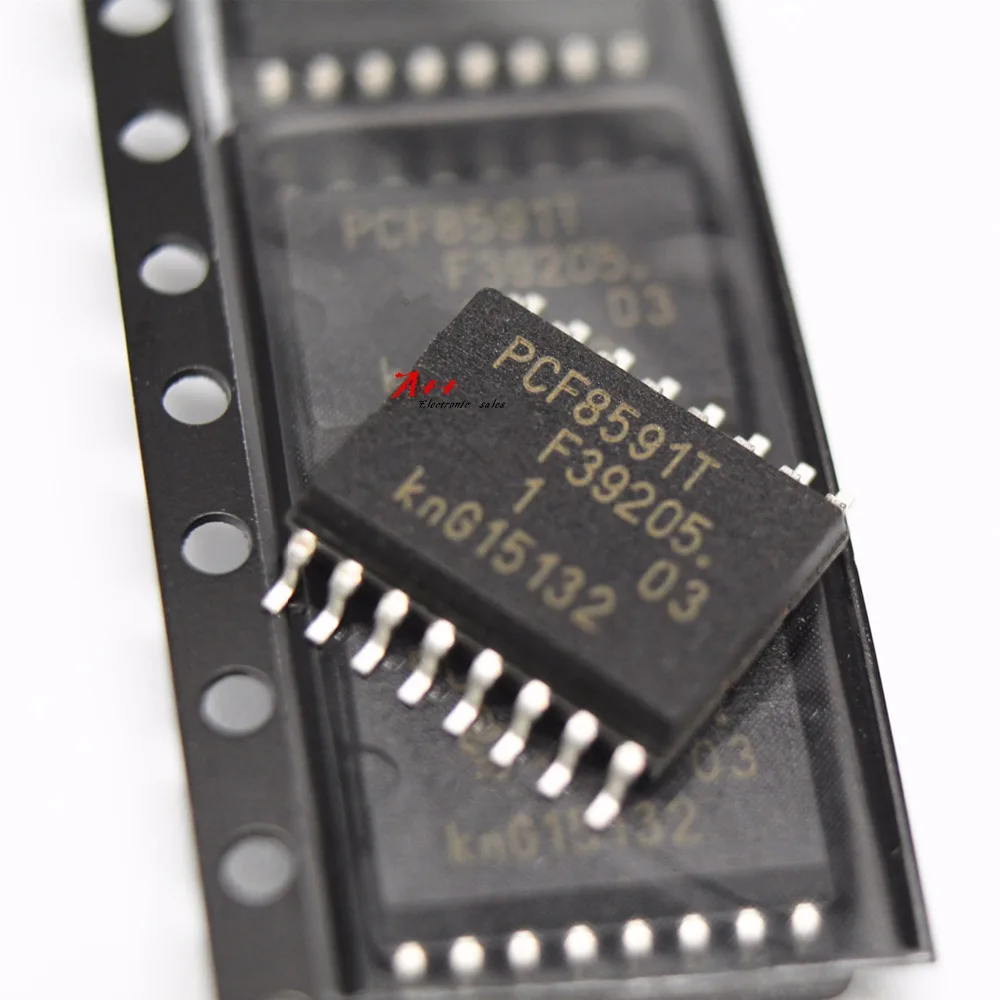 Free shipping,50PCS PCF8591T PCF8591 SOP16 8 bit analog to digital ...