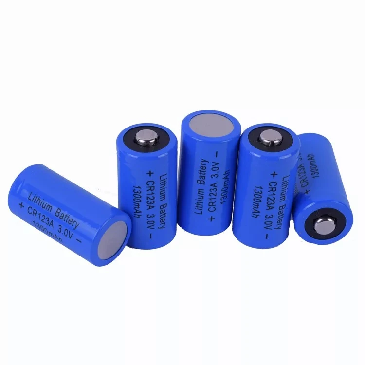 4PCS CR123A lithium battery charging 3v 17335 strong light flashlight