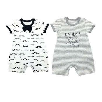 

Redkite baby rompers Infant Newborn baby boy clothes cotton short sleeve