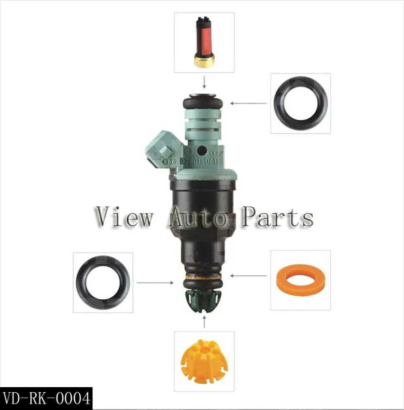 

10 sets For BMW 3.0L M3 2.5L 323i 525i BMW E36/E34/M50/S50 OEM 0280150415 Fuel Injector Repair & Service Kits VD-RK-0004