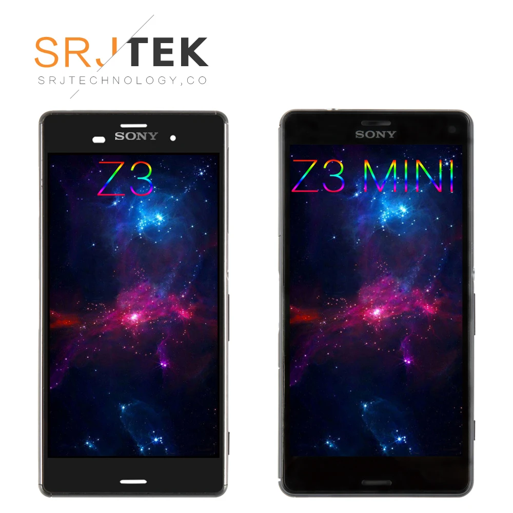 

ORIGINAL For SONY Xperia Z3 Compact Display Frame Z3 Mini D5803 D5833 Replacement Display For SONY Xperia Z3 LCD D6603 D6633