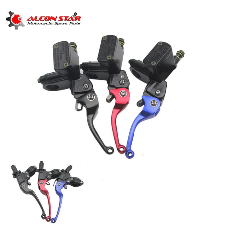 Alconstar- CNC Aluminum Folding Brake Lever ASV Clutch Lever With Front Pump Fit Motorcycle Dirt Bike Motocross CRF RMZ Racing Alconstar- CNC Aluminum Folding Brake Lever ASV Clutch Lever With Front Pump Fit Motorcycle Dirt Bike Motocross CRF RMZ Racing