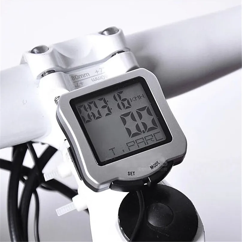 Bicycle Waterproof Computer Bike Multifunction Digital Bicycle Computer With LCD screen ...