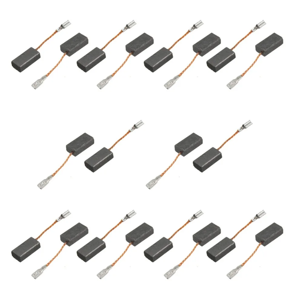 High Quality 20 Pcs 15 5 X 8 X 5mm Electric Drill Motor Carbon Brushes