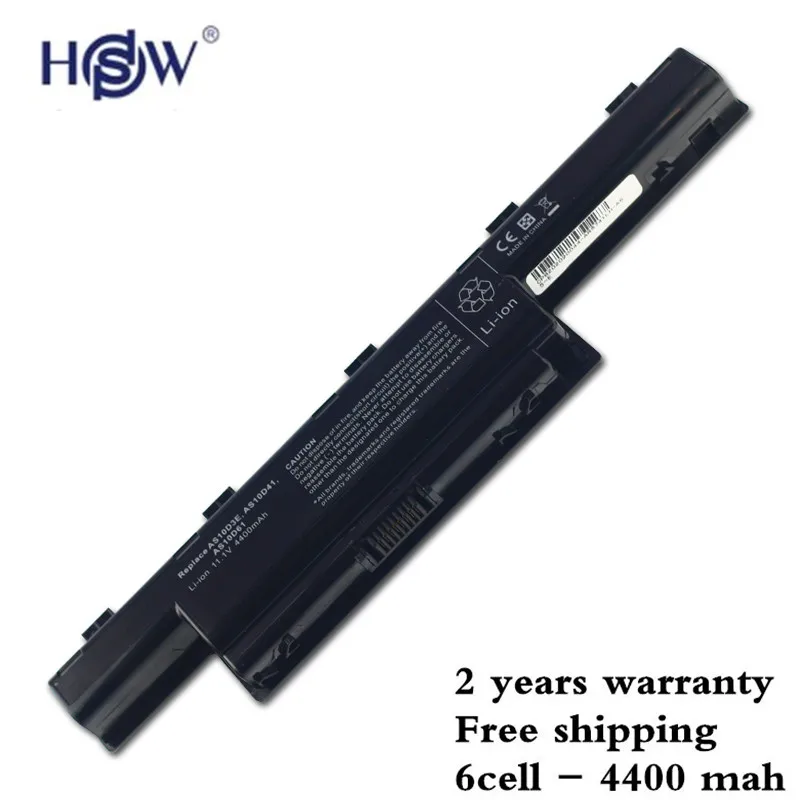 

5200mah/4400mAh Battery For Acer Aspire AS10D31 AS10D51 AS10D81 AS10D61 AS10D41 AS10D71 4741 5742G V3 E1 5750G 5741G as10g3e