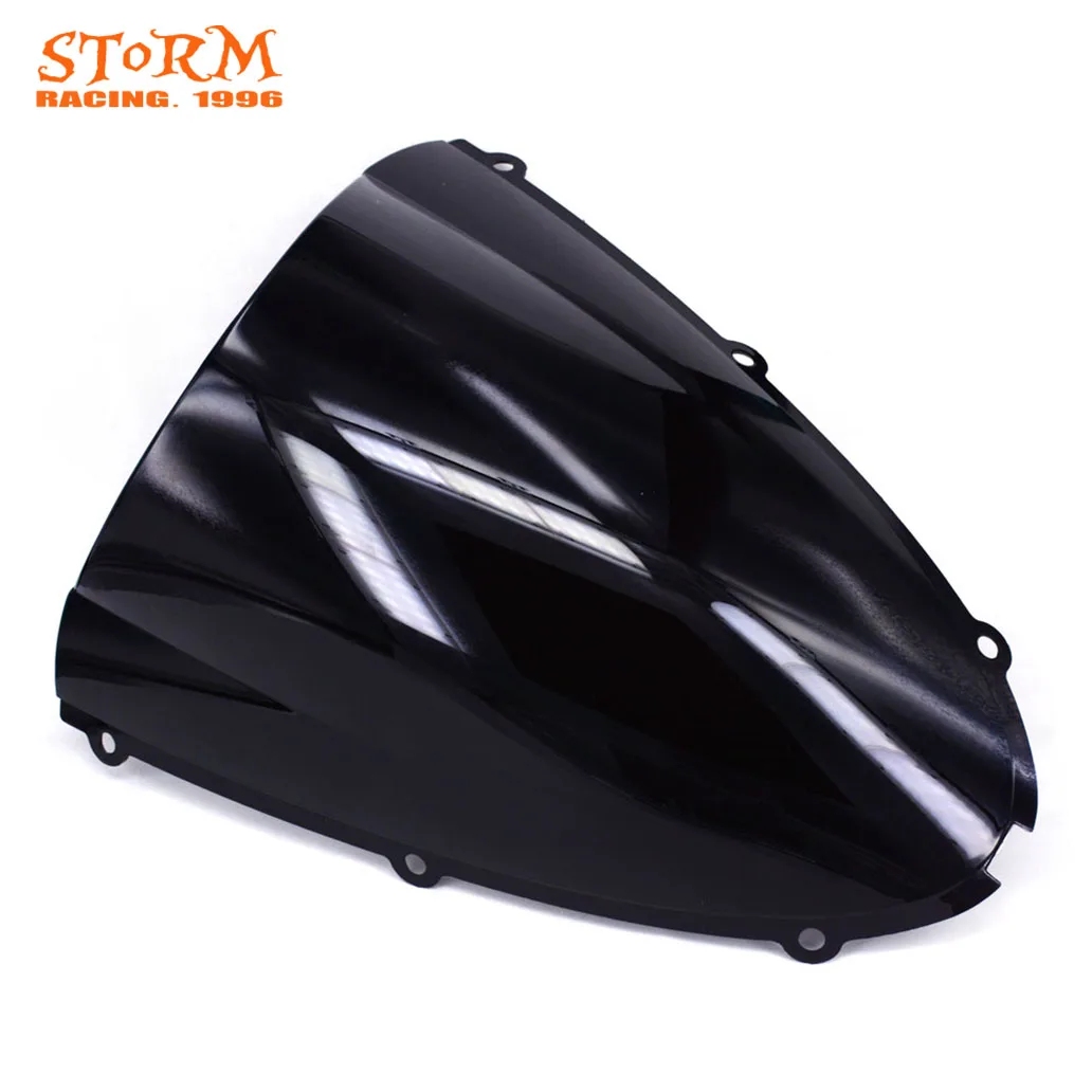 

Motorcycle Windscreen Windshield Wind Deflectors For KAWASAKI Ninja ZX6R ZX 636 ZX636 ZX10R 2005 2006 2007 2008 street bike