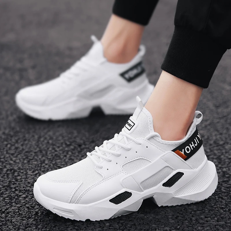 

2019 spring new casual mesh shoes breathable sports running shoes