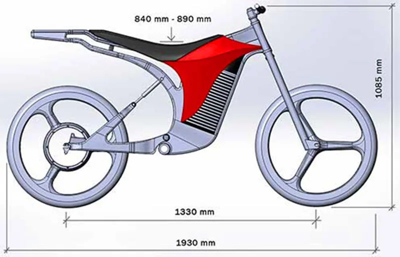 Bicicleta Eléctrica personalizada DIY